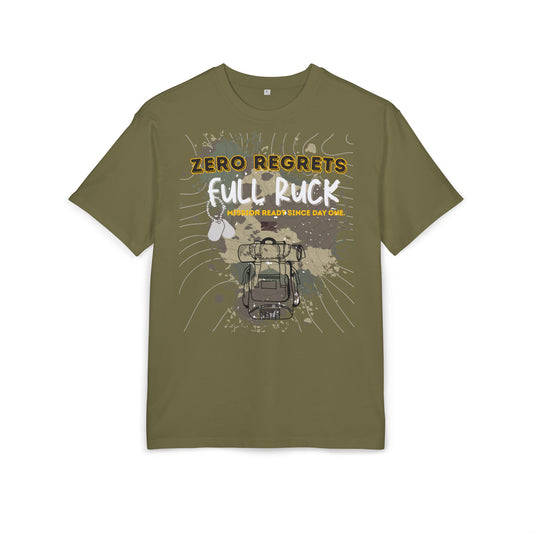 Zero Regrets. Full Ruck. | Military-Inspired Adventure Tee