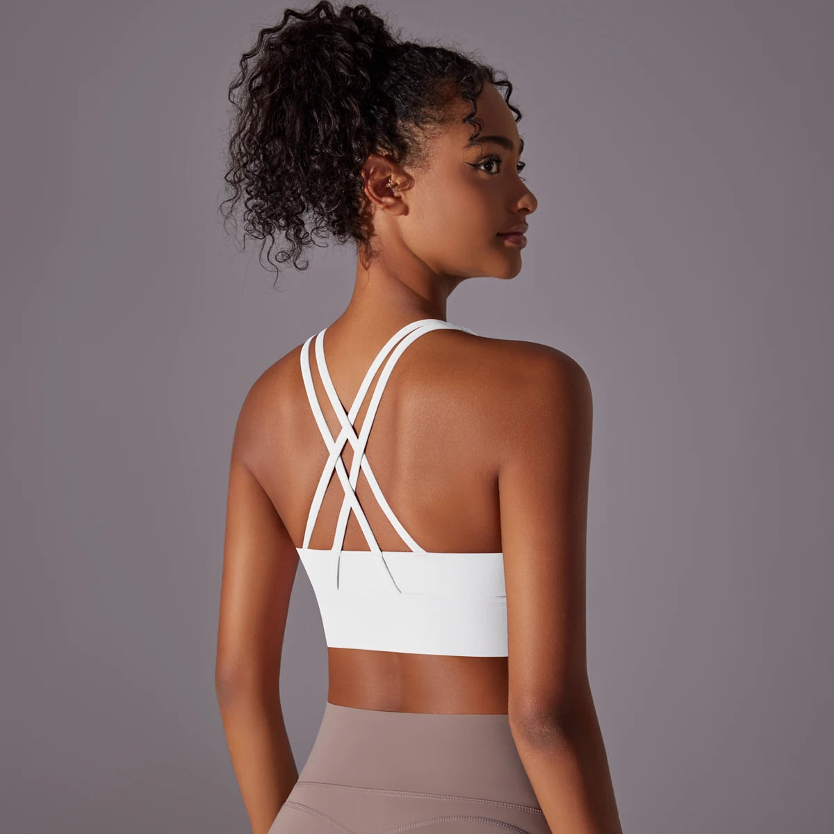Women’s Breathable Nylon Gym Top – Adventure Fit Style
