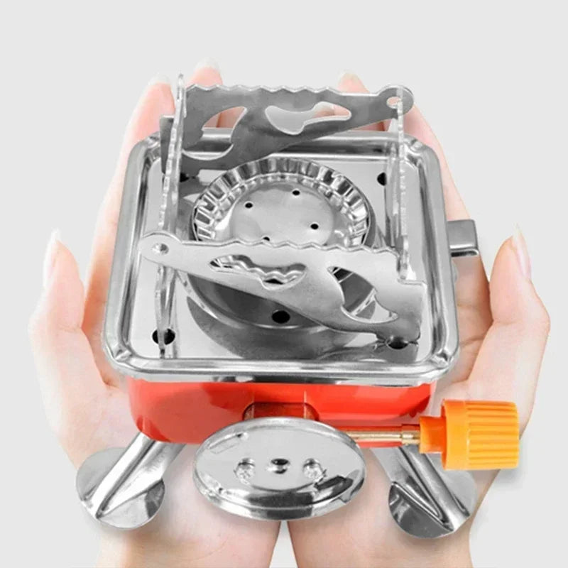 Windproof Folding Camping Stove – Lightweight Gas Burner