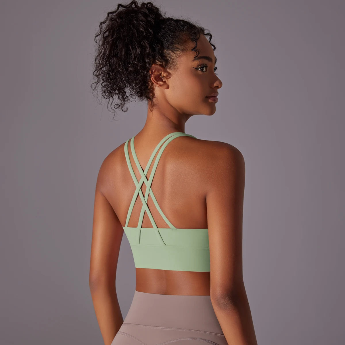 Women’s Breathable Nylon Gym Top – Adventure Fit Style