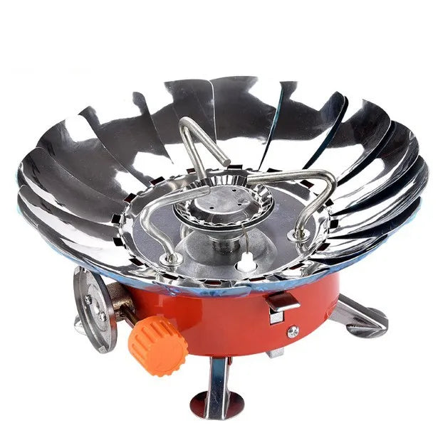 Windproof Folding Camping Stove – Lightweight Gas Burner