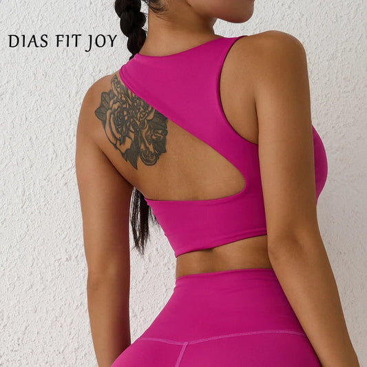 Sports Bra – Shockproof Nylon Yoga & Running Bra for Women