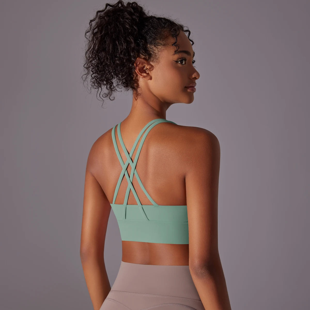 Women’s Breathable Nylon Gym Top – Adventure Fit Style