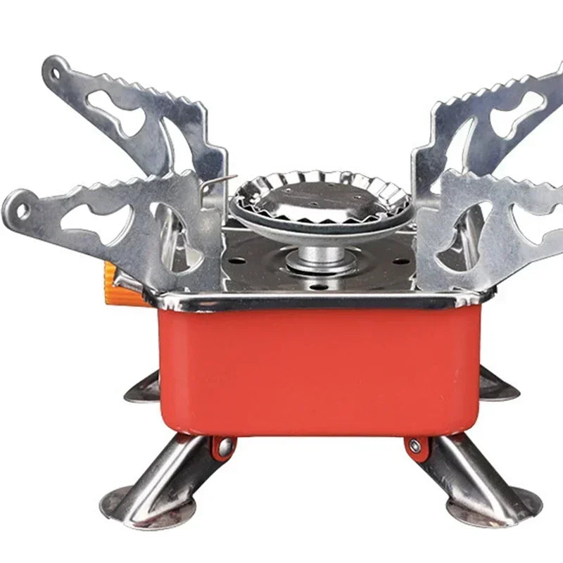 Windproof Folding Camping Stove – Lightweight Gas Burner
