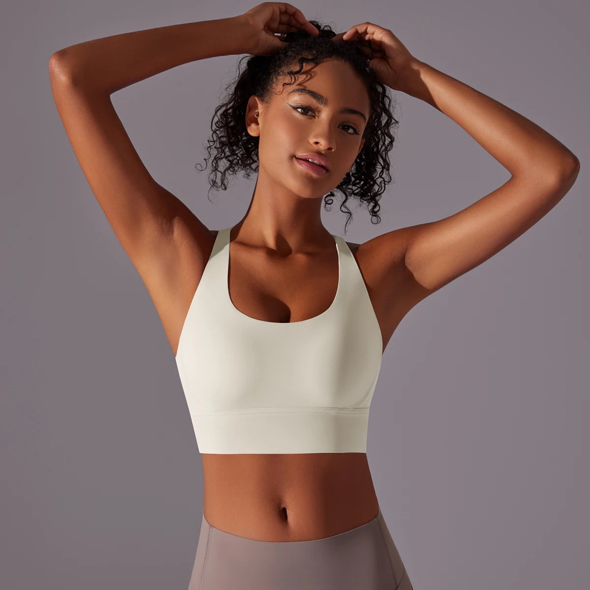 Women’s Breathable Nylon Gym Top – Adventure Fit Style