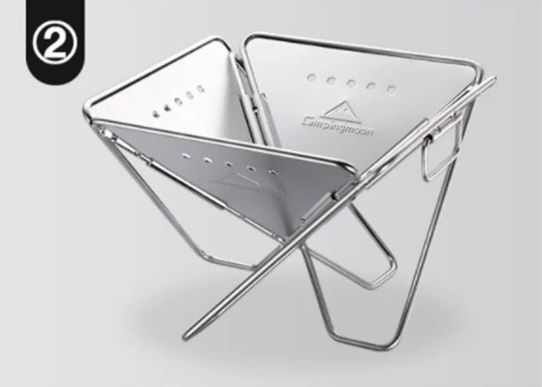 Foldable Stainless Steel BBQ Grill