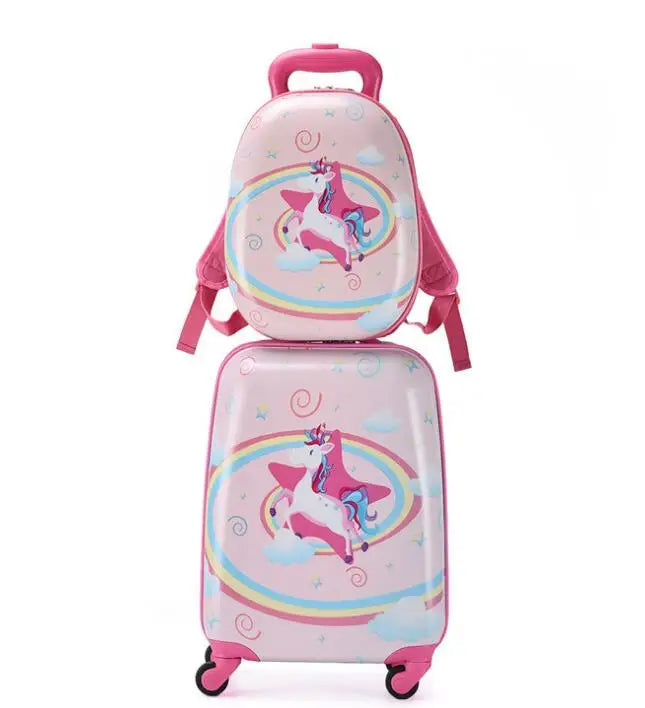 Kids Spinner Luggage Set