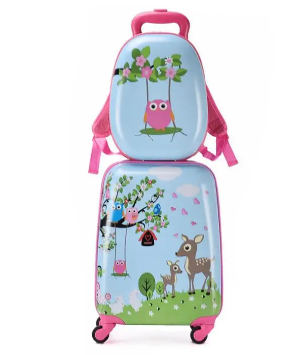 Kids Spinner Luggage Set