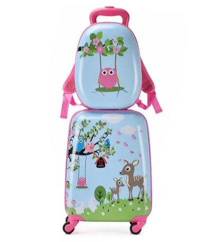 Kids Spinner Luggage Set