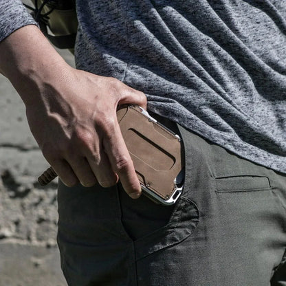 Bifold Rawhide Leather Wallet