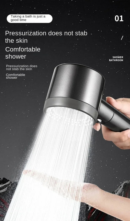 7-in-1 High-Pressure Shower Head