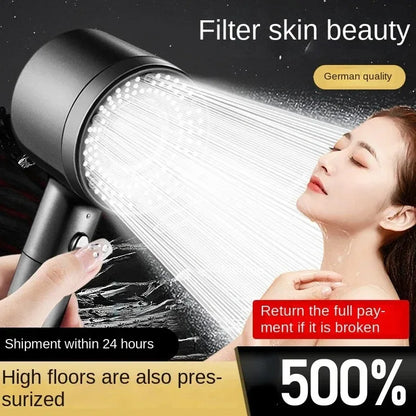 7-in-1 High-Pressure Shower Head