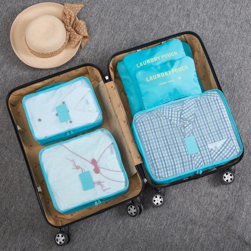 Foldable Travel Organizer Set