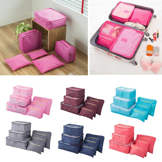 Foldable Travel Organizer Set