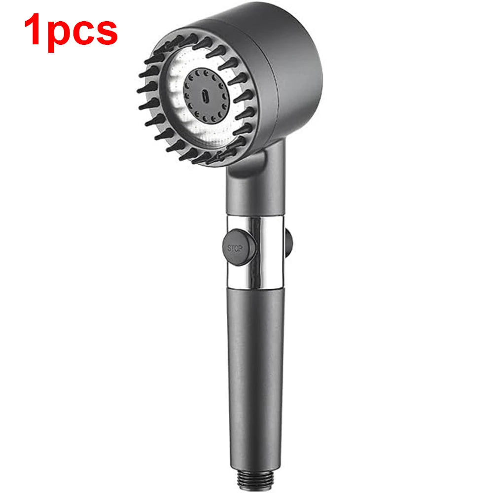 3-Mode High-Pressure Shower Head