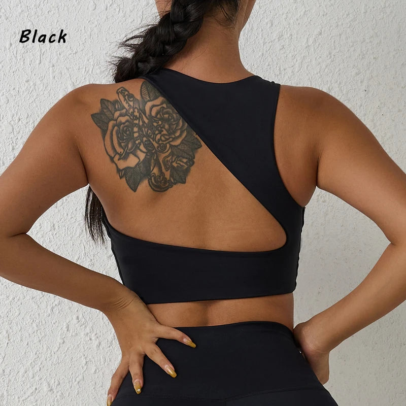 Beauty Back Shockproof Sports Bra – Seamless Yoga Fit | DIAS FIT JOY