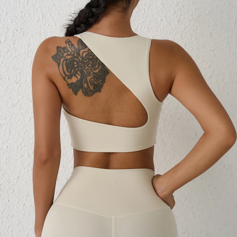 Beauty Back Shockproof Sports Bra – Seamless Yoga Fit | DIAS FIT JOY