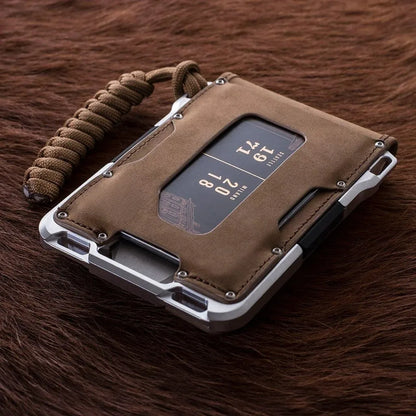 Bifold Rawhide Leather Wallet