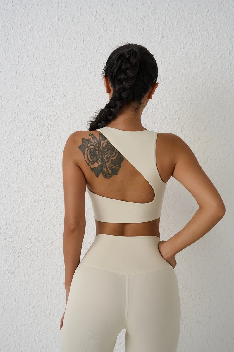 Sports Bra – Shockproof Nylon Yoga & Running Bra for Women