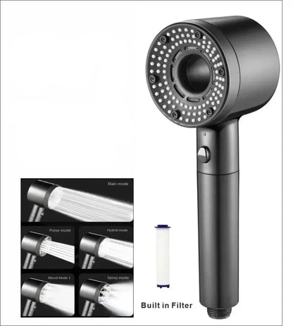 7-in-1 High-Pressure Shower Head