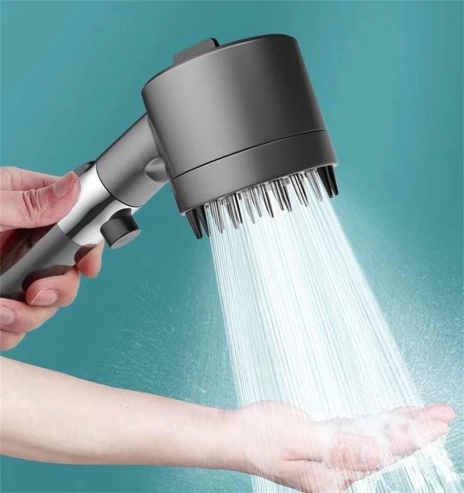 3-Mode High-Pressure Shower Head