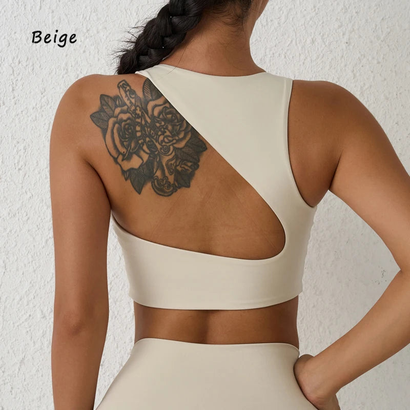 Beauty Back Shockproof Sports Bra – Seamless Yoga Fit | DIAS FIT JOY
