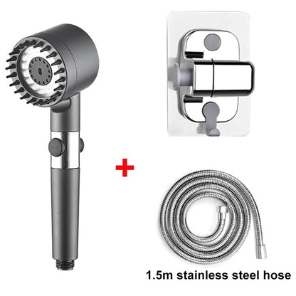 3-Mode High-Pressure Shower Head