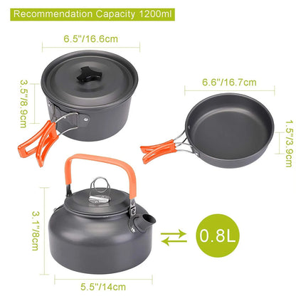 Camping Cookware Kit