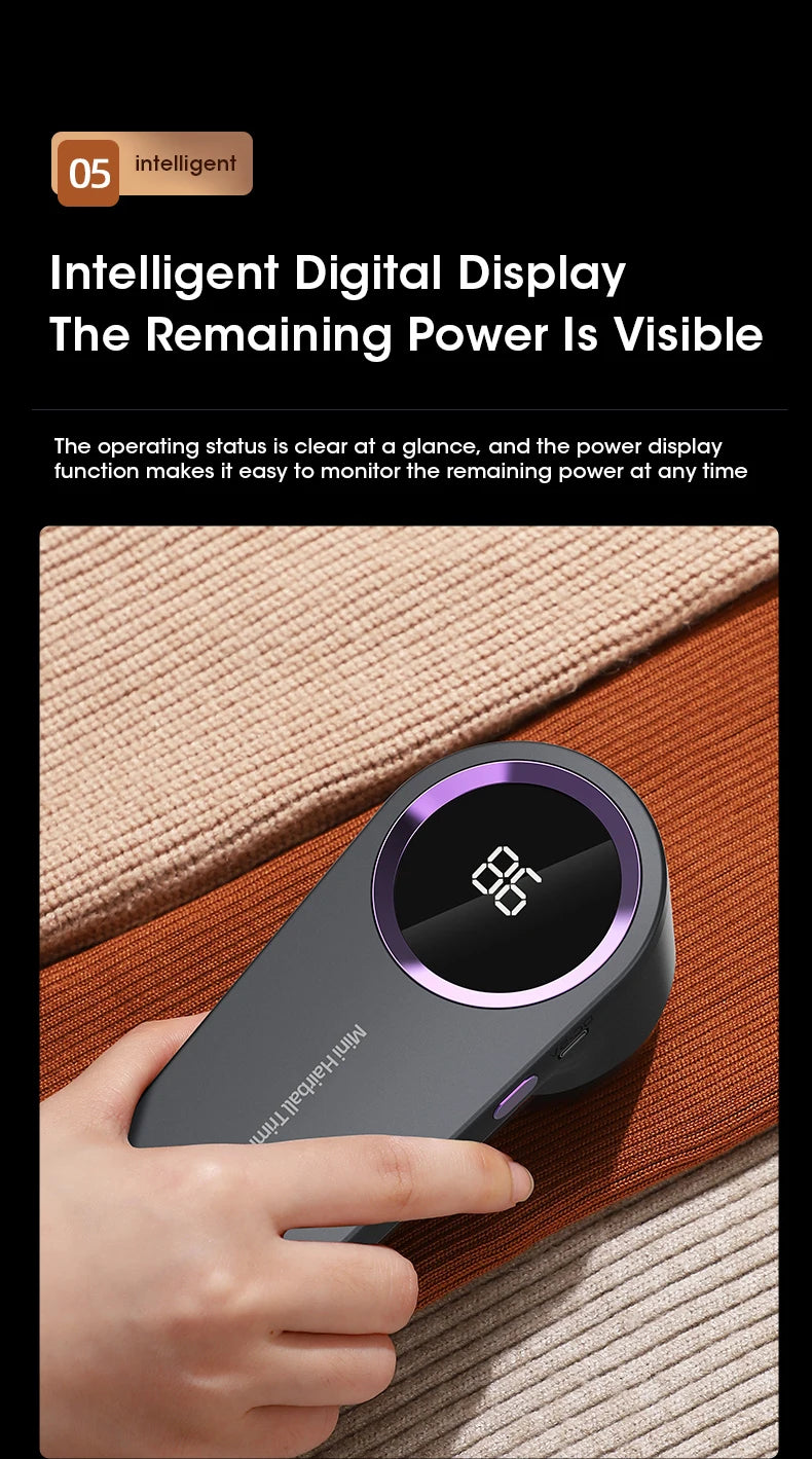 USB Rechargeable Lint Remover