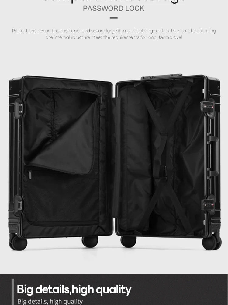 Aluminum Rolling Suitcase