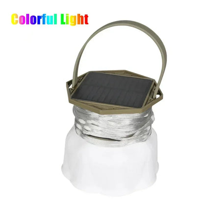 2-in-1 RGB Camping Light String