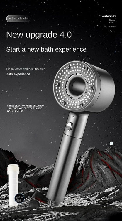 7-in-1 High-Pressure Shower Head