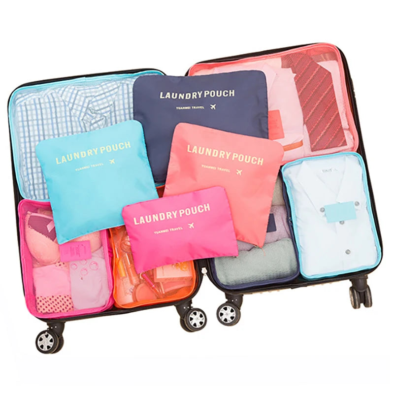 Foldable Travel Organizer Set