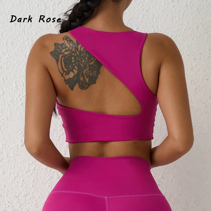 Beauty Back Shockproof Sports Bra – Seamless Yoga Fit | DIAS FIT JOY