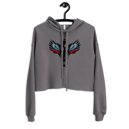 Cavalry Trails Cropped Hoodie – Stylish & Trendy Statement Piece